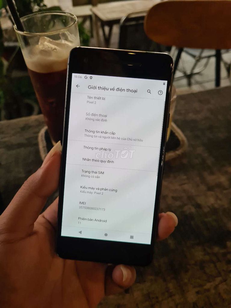 Google Pixel 2 64GB Đen Đã sử dụng. Mua bán Điện thoại tại Huyện Củ Chi Tp Hồ Chí Minh được đăng bởi Hoàng Nguyễn Hồng Ân hình 1