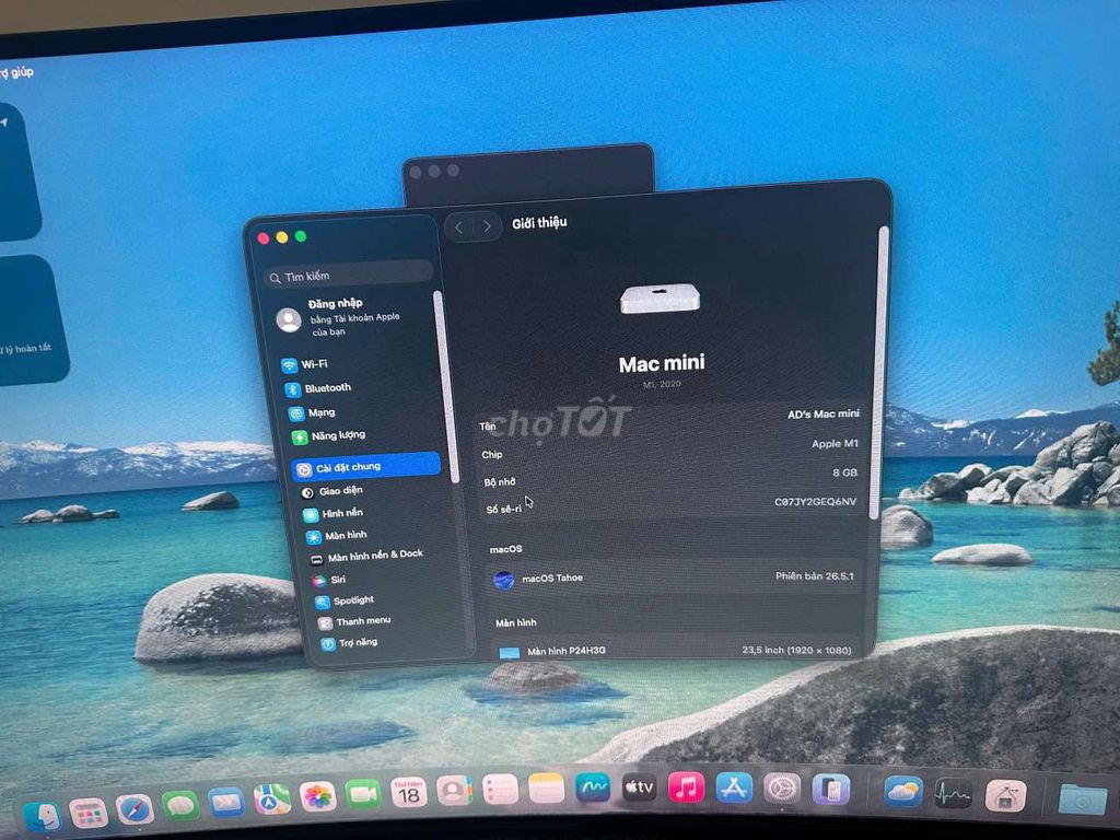 Apple Mac mini M1 8GB/256GB SSD Bạc - 133042527