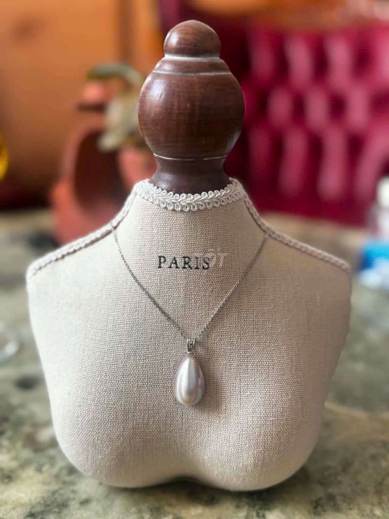 Dây chuyền Nữ Bạc Ngọc trai. Mua bán Phụ kiện thời trang khác tại Thành phố Biên Hòa Đồng Nai được đăng bởi trần bảo kha hình 1