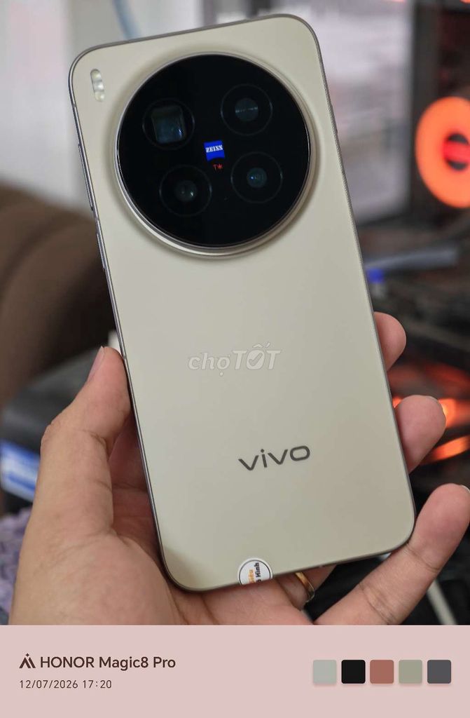 Vivo X300 Pro 12GB/256GB Sạc 0 Lần Chưa SD. Mua bán Điện thoại tại Quận Ninh Kiều Cần Thơ được đăng bởi Zelda Phone hình 1