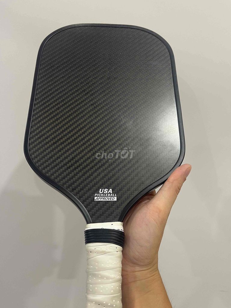 Vợt Pickleball Carbon Đen 16mm Mới. Mua bán Đồ thể thao, Dã ngoại tại Quận Bình Thạnh Tp Hồ Chí Minh được đăng bởi Hoa Hoang hình 1