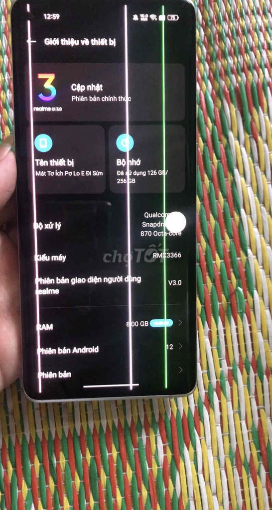 Realme GT Master Explorer Edition 8GB/256GB. Mua bán Điện thoại tại Huyện Đông Anh Hà Nội được đăng bởi Nguyễn Tấn hình 1