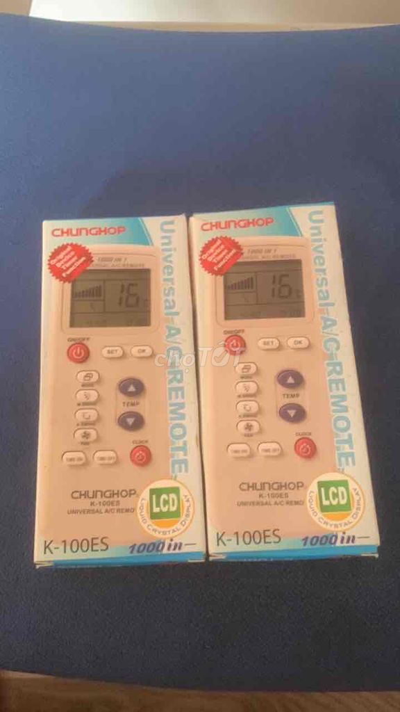 Điều khiển điều hòa CHUNGHOP K-100ES Màn hình LCD. Mua bán Máy lạnh, điều hoà tại Quận Hà Đông Hà Nội được đăng bởi nguyễn tuân hình 1