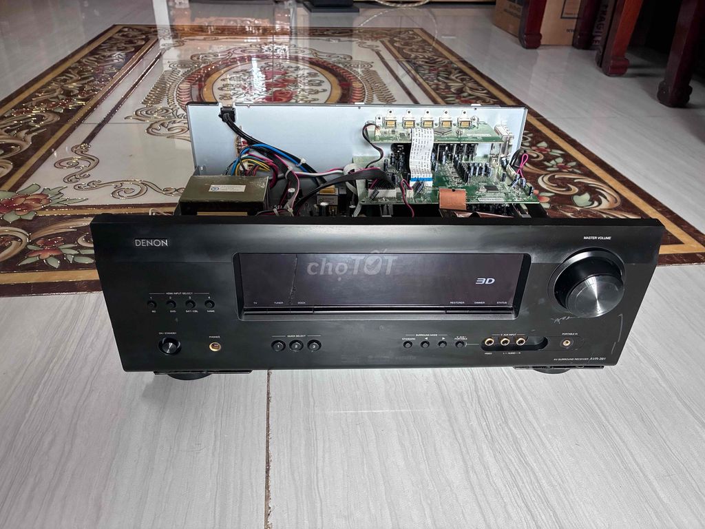Amply Denon AVR-391 Đen Nguyên zin. Mua bán Tivi, Âm thanh tại Quận 8 Tp Hồ Chí Minh được đăng bởi Anh khoa hình 1