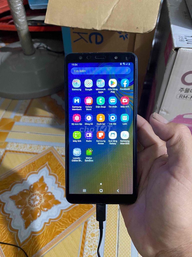 Samsung Galaxy A7 128GB Xanh. Mua bán Điện thoại tại Quận 7 Tp Hồ Chí Minh được đăng bởi Nguyễn Nam Tiến hình 1