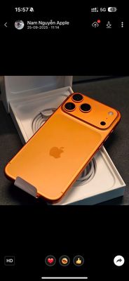 iPhone 17 Pro Max 1TB-Orange/Silver–VN/A-New. Mua bán Điện thoại tại Thành phố Biên Hòa Đồng Nai được đăng bởi Anh Suong HT TECH