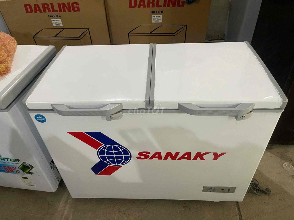 ❤TỦ ĐÔNG SANAKY 280l TIẾT KIỆM ĐIỆN  ❤️