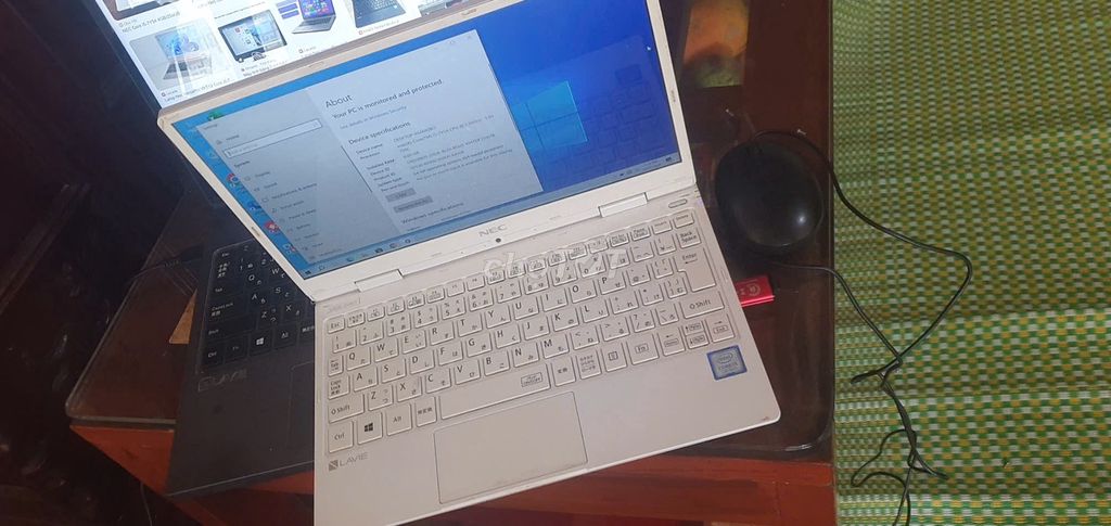 LAPTOP NEC gn12s i5 7y54 RAM 8G SSD 128 mầu trắng. Mua bán Laptop tại Quận Nam Từ Liêm Hà Nội được đăng bởi nguyen van chuong hình 1