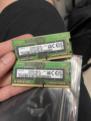 Cặp Ram Samsung 16G ddr4 Bus 3200mhx zin us