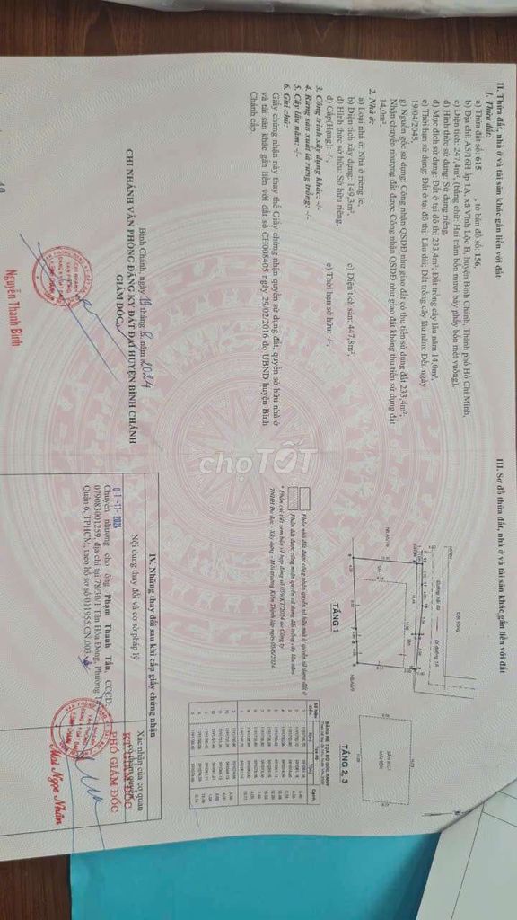 Nhà ở VInh Lộc B giáp Bình Tân  ( đường nhựa  xe hơi )