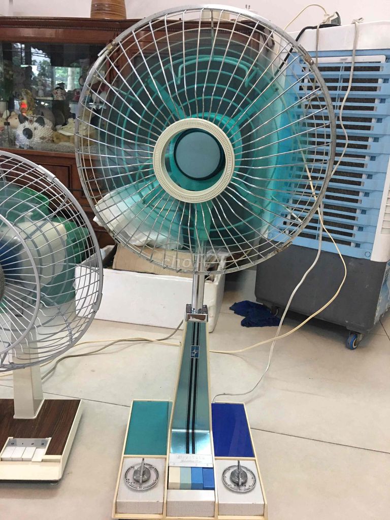 Quạt cổ Brother Xanh, trắng 30 cm.. Mua bán Đồ sưu tầm, đồ cổ tại Quận Hải Châu Đà Nẵng được đăng bởi Sơn hình 1