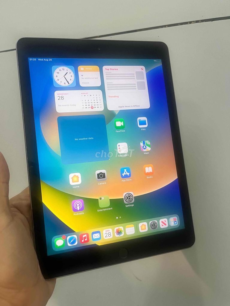 ipad Gen 5 màu gray bản 128gb wifi