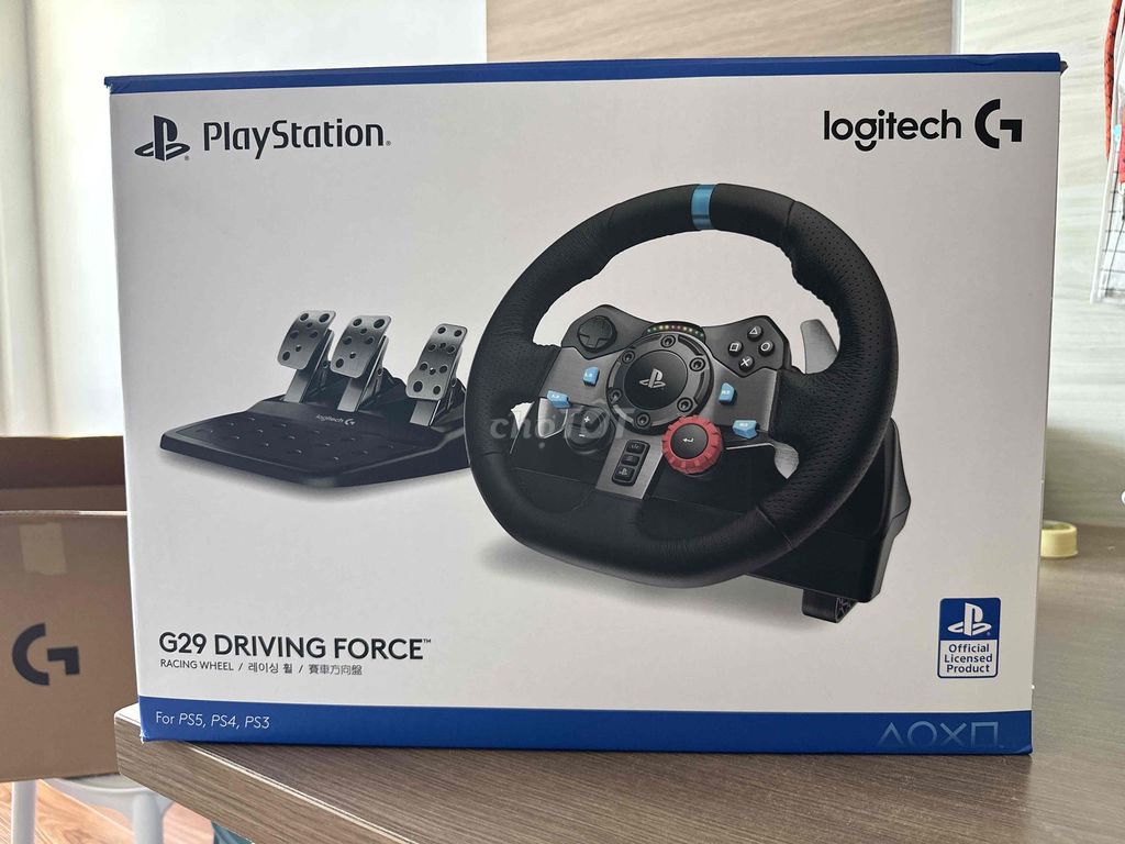 Vô lăng Logitech G29 Driving Force Đen. Mua bán Thiết bị chơi game tại Thành phố Nha Trang Khánh Hòa được đăng bởi Alena Moroz hình 1