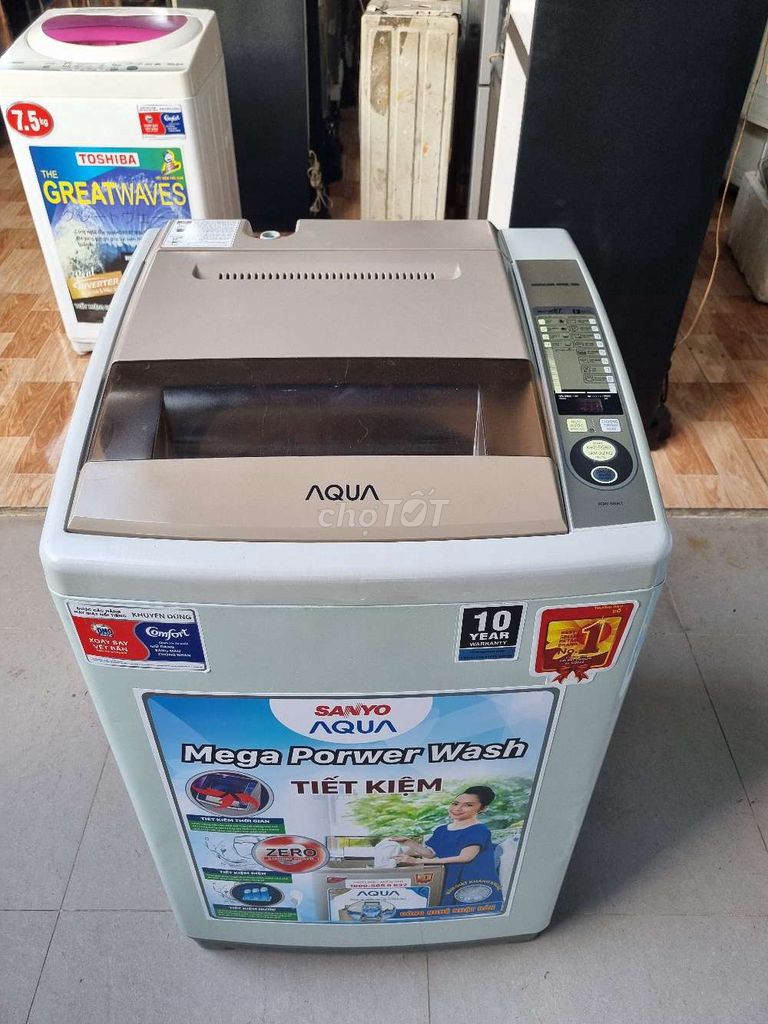 Máy giặt Aqua 9kg. Mua bán Máy giặt tại Thị xã Tân Uyên Bình Dương được đăng bởi Điện Máy Thanh Lý  hình 1