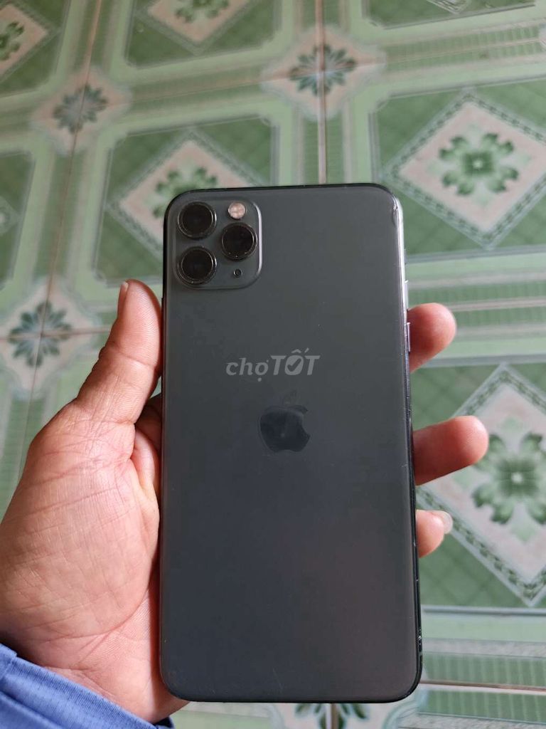 Apple iPhone 11 Pro Max Xanh riêu. Mua bán Điện thoại tại Huyện Dương Minh Châu Tây Ninh được đăng bởi diệp ngọc hình 1