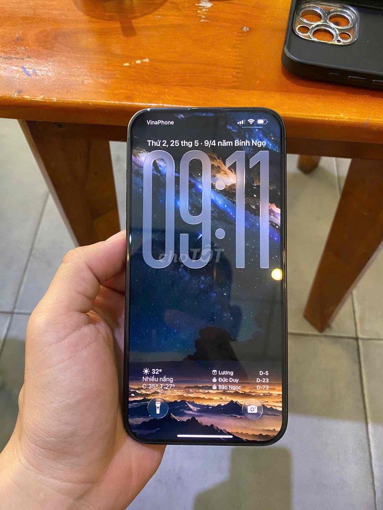 iPhone 15 Pro Max 256GB Đen Quốc tế. Mua bán Điện thoại tại Thành phố Qui Nhơn Bình Định được đăng bởi Sơn Phạm hình 1