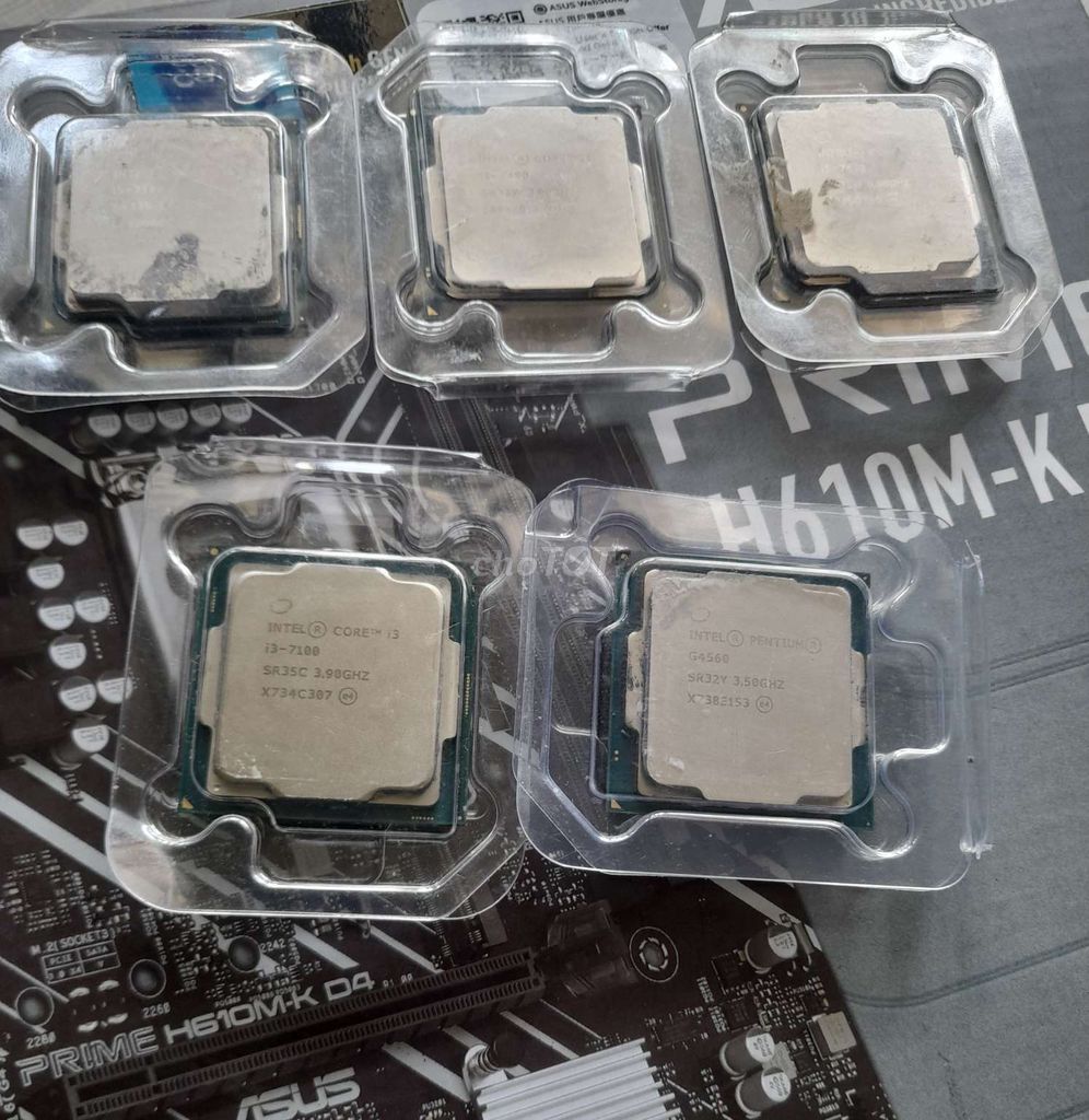CPU máy tính Socket 1151 g4560 4600 i3 7100 bh 1th. Mua bán Linh kiện (RAM, Card...) tại Thành phố Thủ Dầu Một Bình Dương được đăng bởi Phú Dương  hình 1