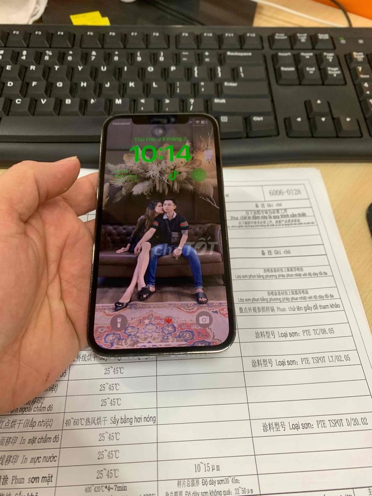 Apple iPhone 12 Pro 128GB Xám. Mua bán Điện thoại tại Thị xã Bến Cát Bình Dương được đăng bởi Song Phạm hình 1