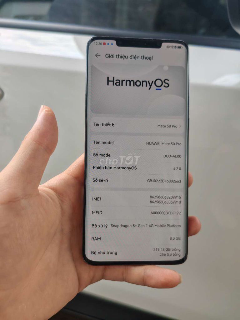 Mate 50 Pro 256GB GL. Mua bán Điện thoại tại Quận Bình Tân Tp Hồ Chí Minh được đăng bởi Hoàng hình 1
