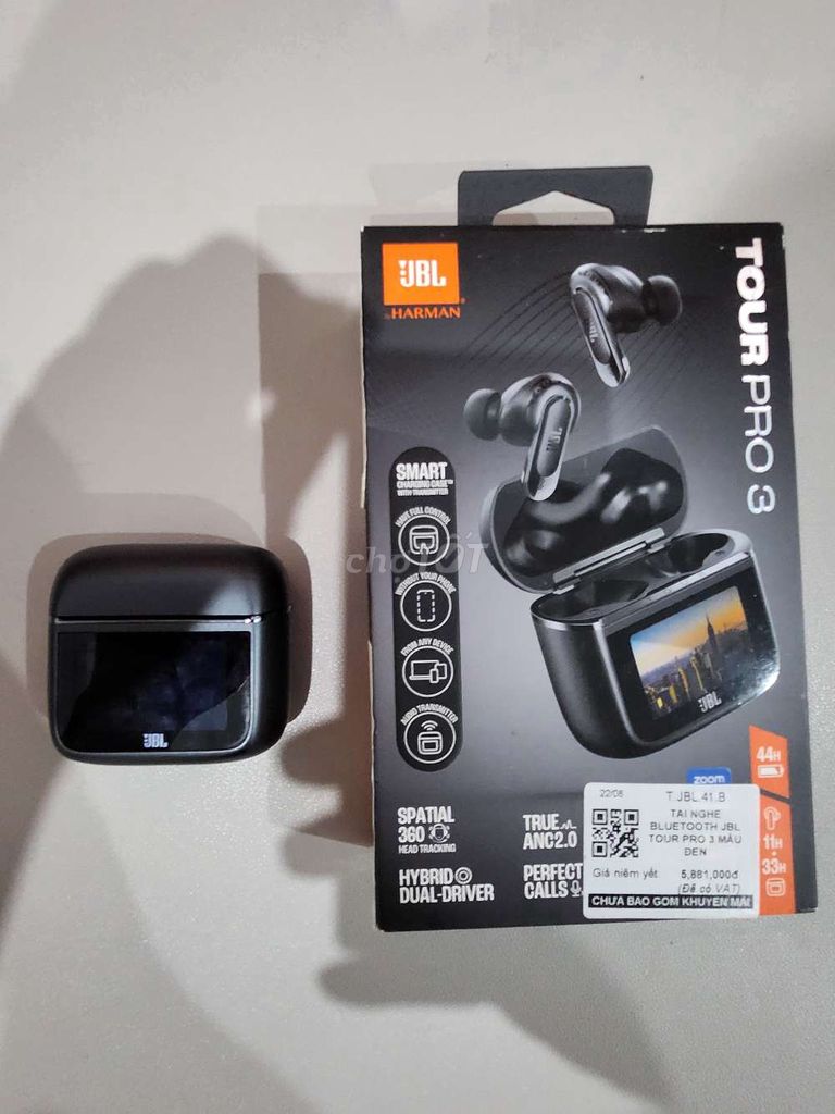 Tai nghe Bluetooth JBL Tour Pro 3 Đen. Mua bán Tivi, Âm thanh tại Thành phố Thủ Dầu Một Bình Dương được đăng bởi Nguyễn Trí hình 1