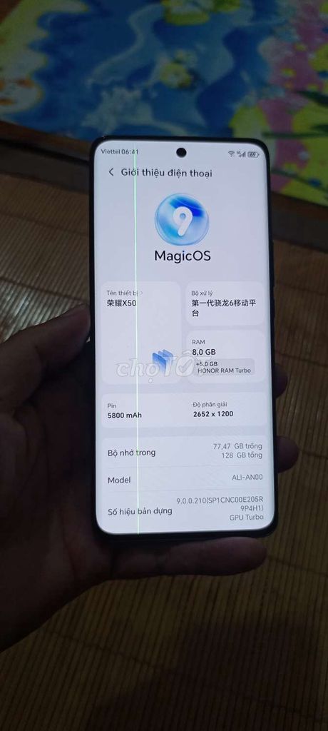 Honnor X50 5G (X9b 5G). Mua bán Điện thoại tại Huyện Yên Mô Ninh Bình được đăng bởi Mạnh Tâm hình 1