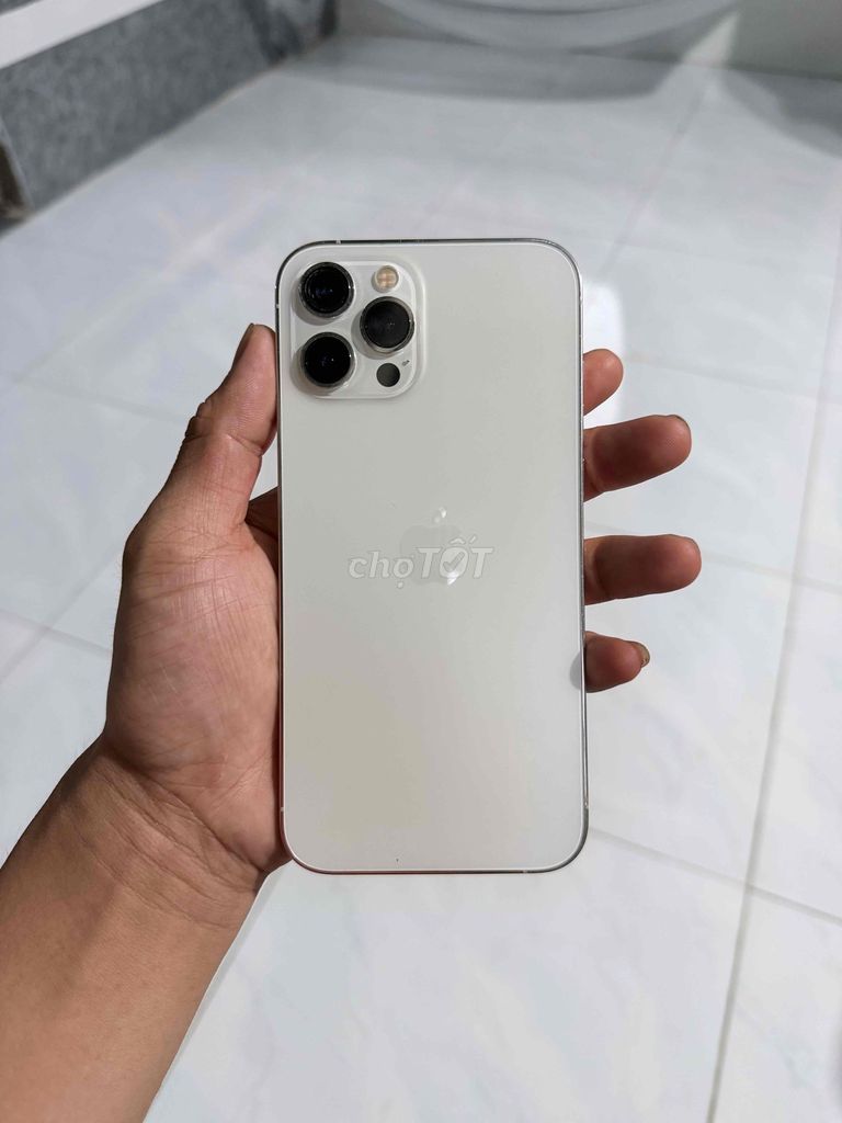 Apple iPhone 12 Pro Max 128GB Trắng. Mua bán Điện thoại tại Huyện Tam Bình Vĩnh Long được đăng bởi Van Út hình 1
