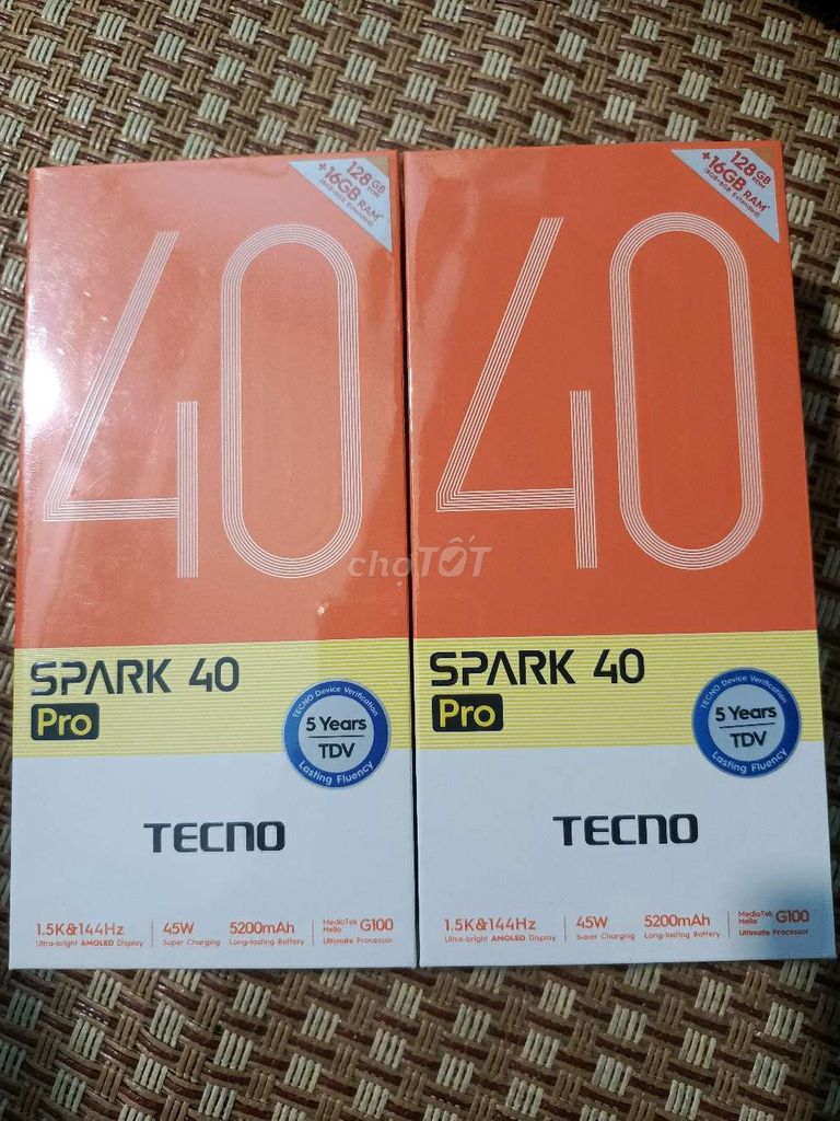 Tecno Spark 40 Pro 8GB/128GB new mới nguyên seal. Mua bán Điện thoại tại Quận 7 Tp Hồ Chí Minh được đăng bởi Arsenal FC Mobile hình 1