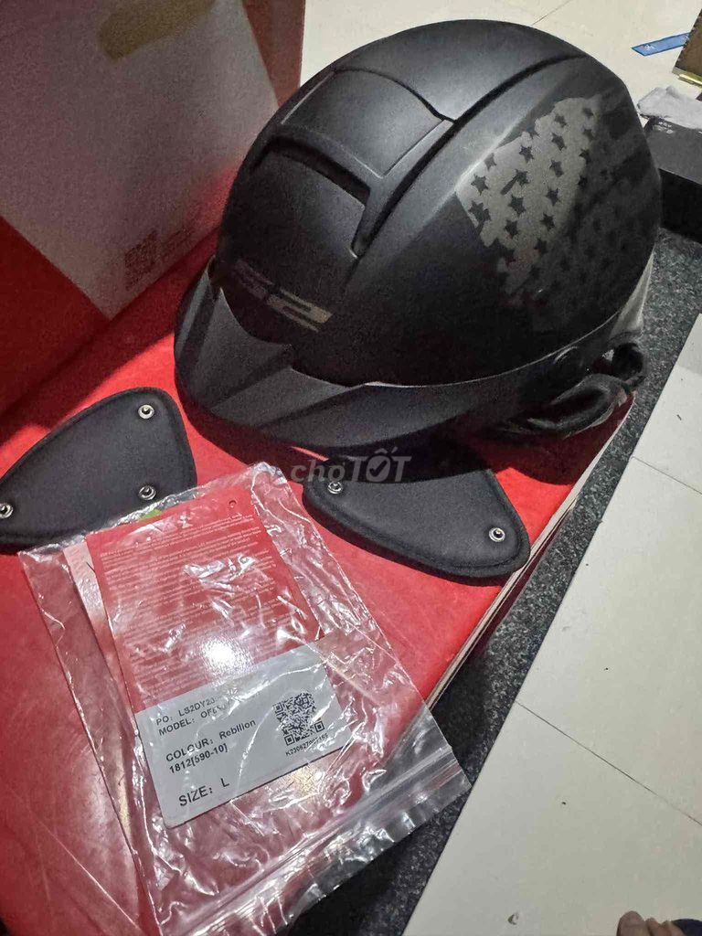 Mũ bảo hiểm LS2 Rebellion (OF590). Mua bán Phụ tùng xe tại Huyện Long Điền Bà Rịa - Vũng Tàu được đăng bởi Ngân hình 1