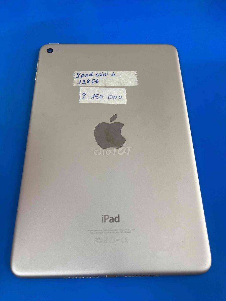 iPad Mini 4 128gb zin đẹp. Mua bán Máy tính bảng tại Quận Ninh Kiều Cần Thơ được đăng bởi Cầm Đồ Anh Quý hình 1