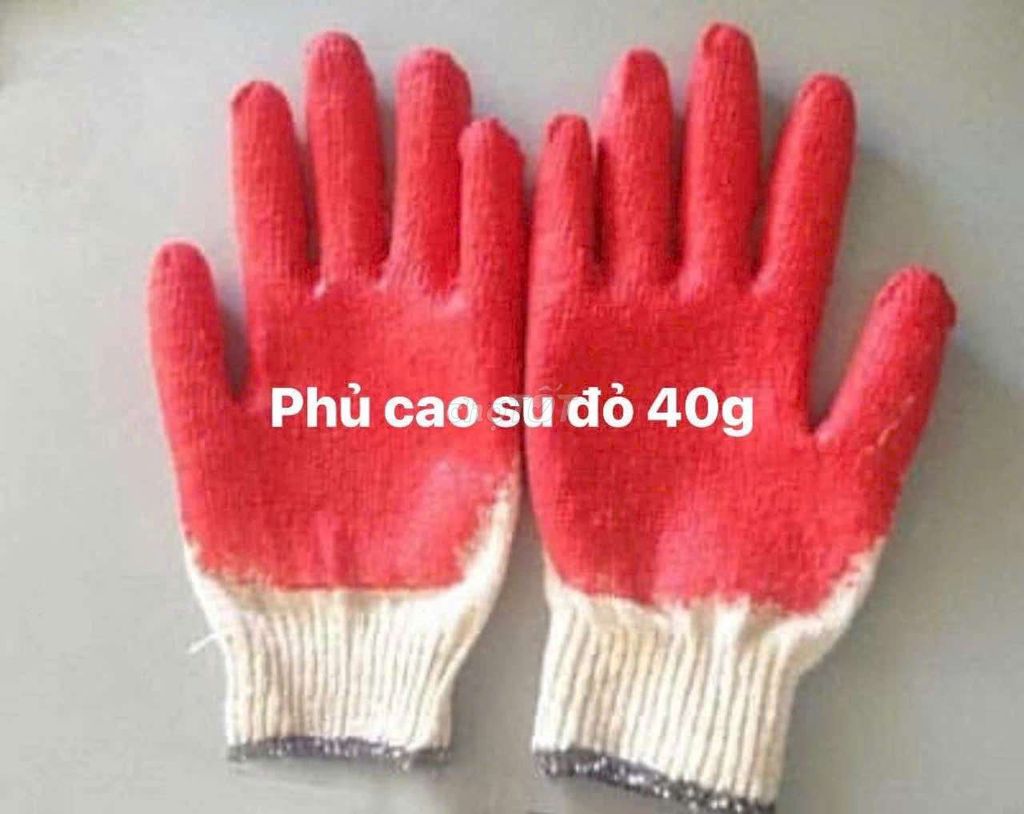 Găng tay bảo hộ Cao su, Vải10  đôi 45000. Mua bán Phụ kiện thời trang khác tại Thành phố Thuận An Bình Dương được đăng bởi Ha Vo hình 1