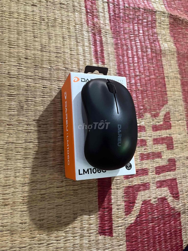 Chuột không dây DAREU LM106G Đen. Mua bán Phụ kiện (Màn hình, Chuột...) tại Huyện Thanh Oai Hà Nội được đăng bởi Trung Uý hình 1