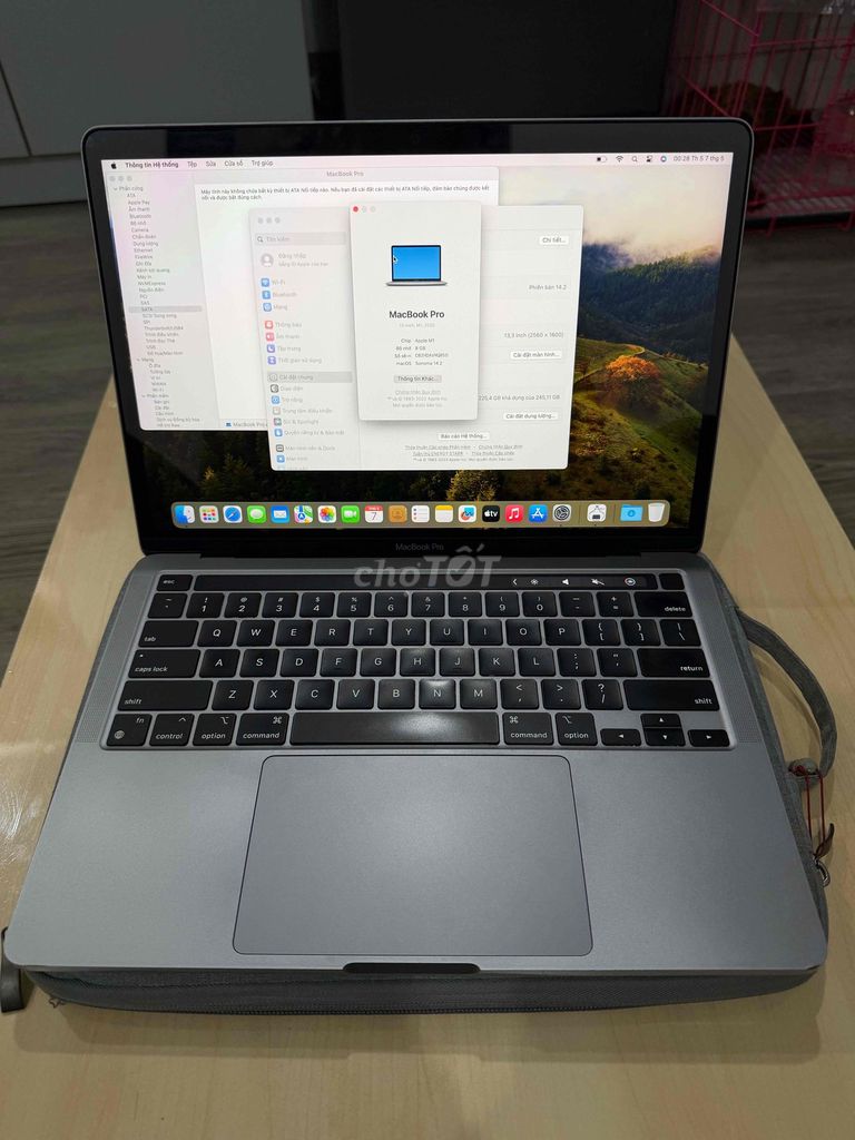 Macbook Pro M1 2020 13 inch 8/256gb. Mua bán Laptop tại Quận Gò Vấp Tp Hồ Chí Minh được đăng bởi Võ Chí Bảo hình 1