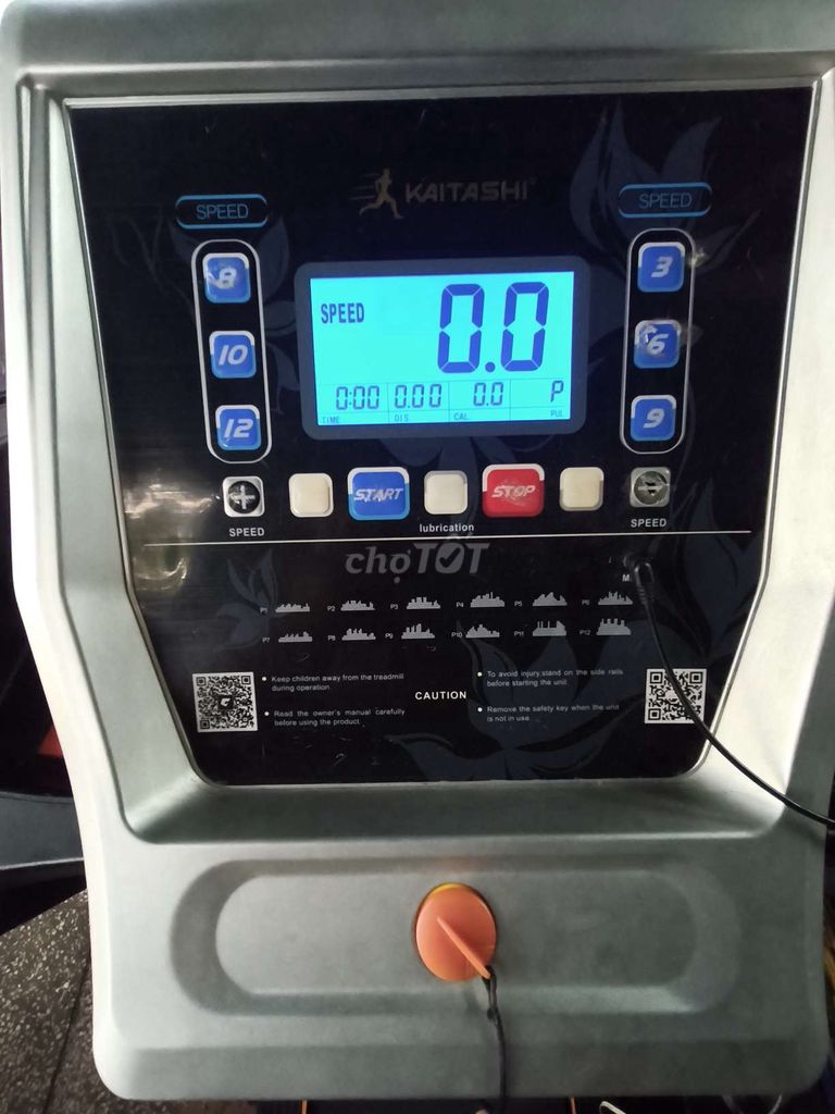 Máy chạy bộ Kaitashi K-2000 Đen xám