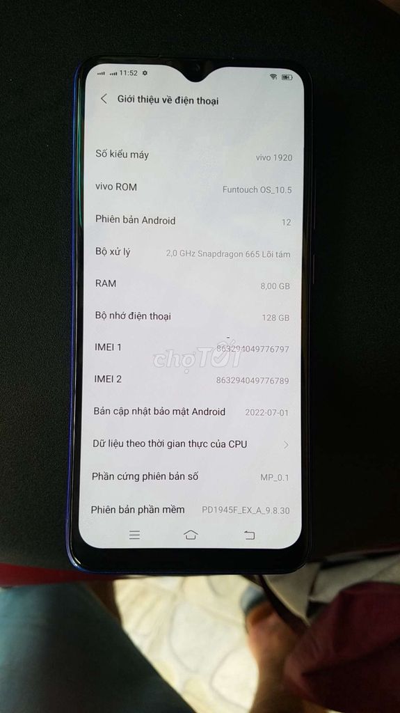 Vivo S1 Pro Ram8/128gb Màn Amoled Đẹp Yutube Mượt. Mua bán Điện thoại tại Quận Gò Vấp Tp Hồ Chí Minh được đăng bởi SecondFones hình 5