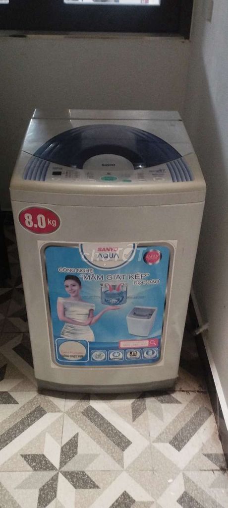 Máy giặt Sanyo 8.0 kg. Mua bán Máy giặt tại Quận Long Biên Hà Nội được đăng bởi văn hoà hình 1