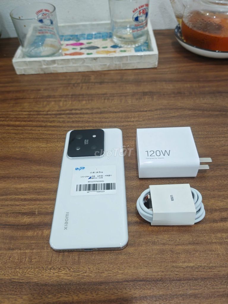 Xiaomi Mi 14 Pro 12/256 Trắng sạc 120w có ship COD. Mua bán Điện thoại tại Quận Hoàng Mai Hà Nội được đăng bởi Trần Ngọc Hiếu hình 1