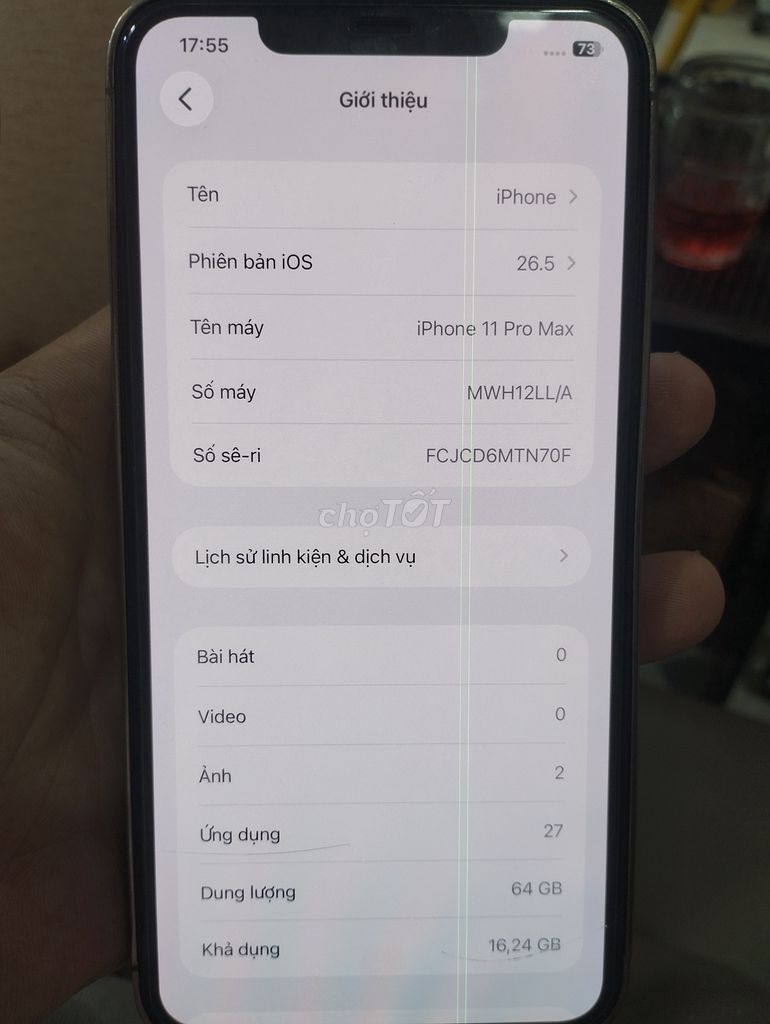 iPhone 11 Pro Max Lên vỏ 13 pro max Sang chảnh. Mua bán Điện thoại tại Quận Bình Tân Tp Hồ Chí Minh được đăng bởi Hoàng sơn hình 1