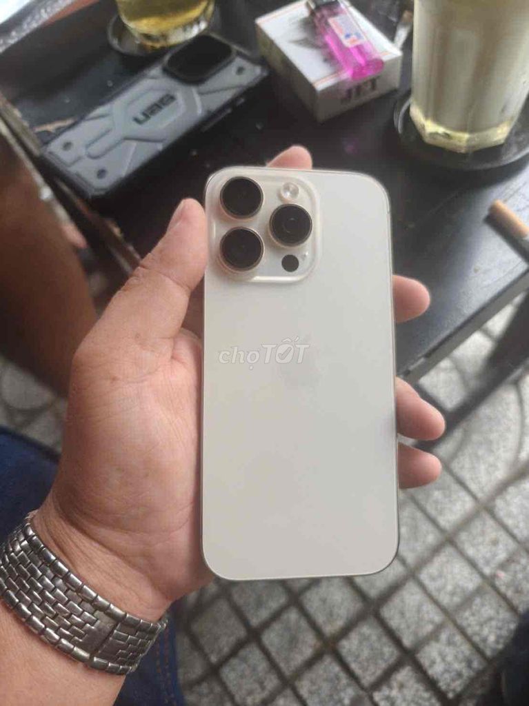 iPhone 16 Pro 128GB Sa mạc 90% pin. Mua bán Điện thoại tại Huyện Tân Trụ Long An được đăng bởi câm đô giá cao hình 1