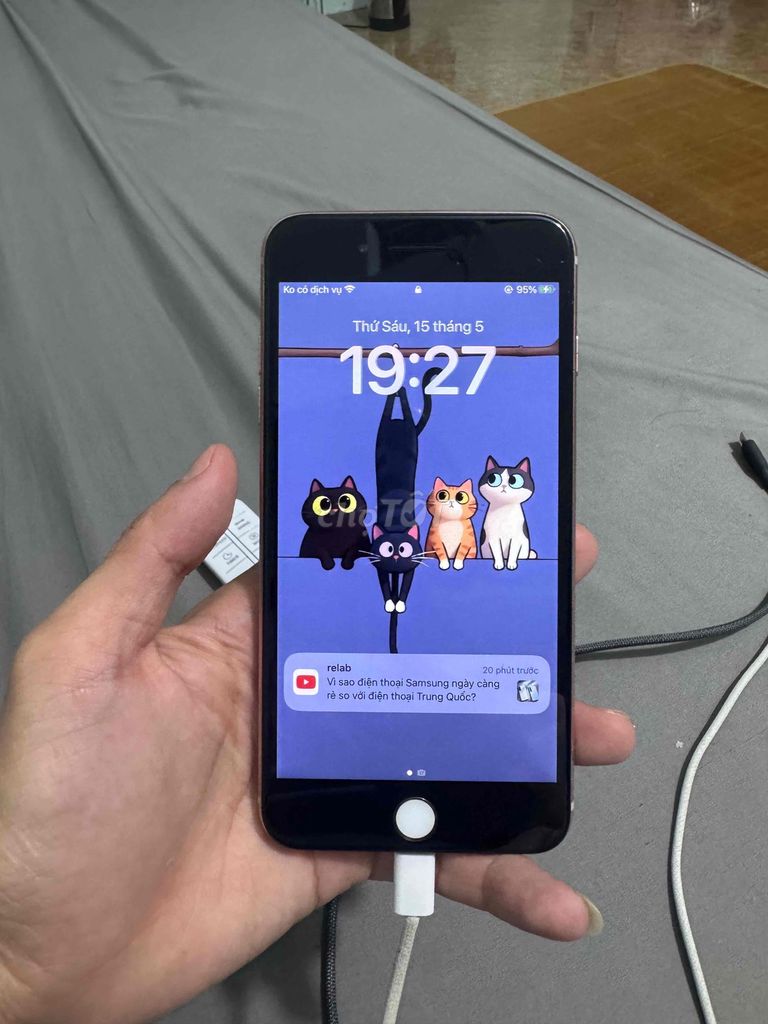 Apple iPhone 8 Plus Vàng hồng. Mua bán Điện thoại tại Huyện Yên Phong Bắc Ninh được đăng bởi Bùi Hiếu hình 1