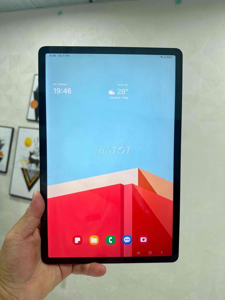 Samsung Tab S7 FE bản 5G màn cực đẹp 12.4 inch