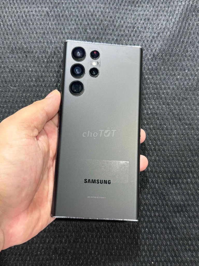 Samsung S22 Ultra Vn 8/128GB Đen. Mua bán Điện thoại tại Huyện Củ Chi Tp Hồ Chí Minh được đăng bởi Nam 2666 hình 1