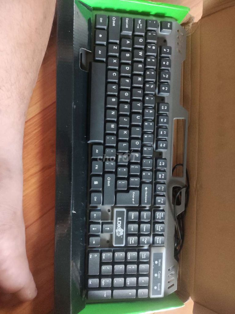 Bàn phím gaming LDKAI RK300 Đen. Mua bán Phụ kiện (Màn hình, Chuột...) tại Quận Hồng Bàng Hải Phòng được đăng bởi Nguyễn Minh Hiếu hình 1
