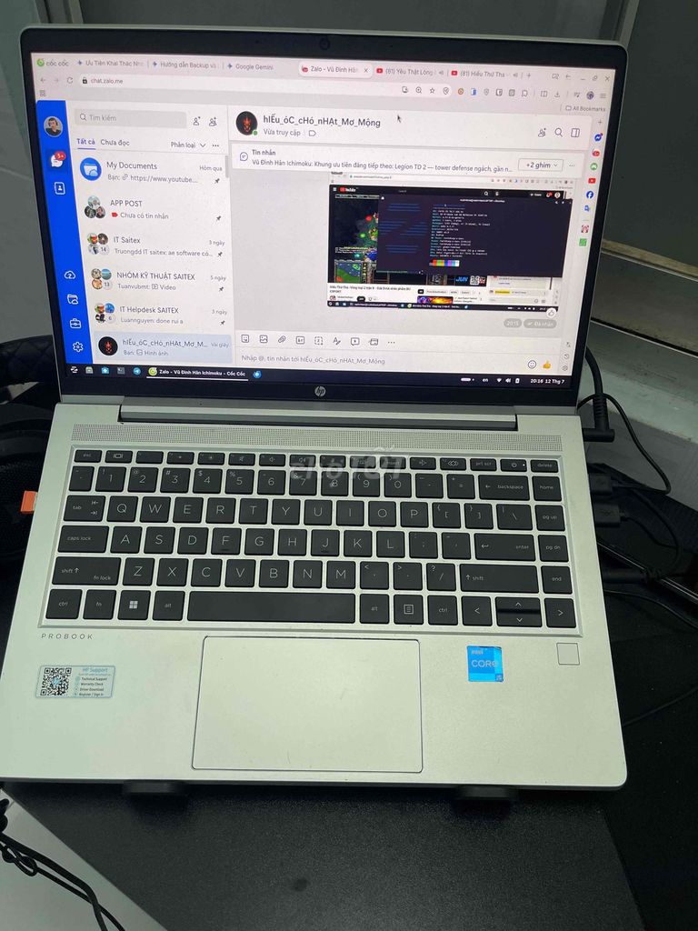 HP ProBook 440 G8 i5-1135G7 16GB và Bạc. Mua bán Laptop tại Thành phố Biên Hòa Đồng Nai được đăng bởi Vũ Đình Hân hình 1