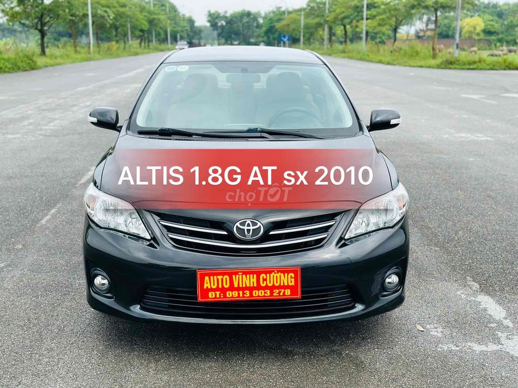 Toyota Corolla Altis 2010 1.8G AT - 80000 km