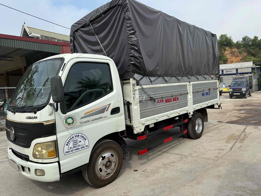 Thaco Aumak 4990kg đời 2016 thùng bạt 4m3. Mua bán Xe tải, xe ben tại Huyện An Lão Hải Phòng được đăng bởi Nguyễn Công Thành hình 2