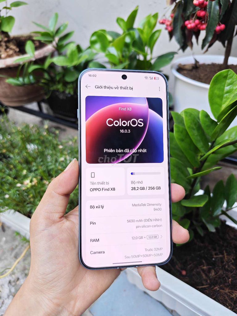 Oppo Find X8 12/256GB Pin 100. Mua bán Điện thoại tại Quận Gò Vấp Tp Hồ Chí Minh được đăng bởi Linh hình 1