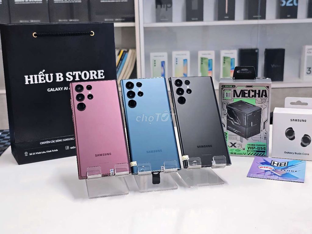 Samsung Galaxy S22 Ultra 128GB Đa màu. Mua bán Điện thoại tại Huyện Lấp Vò Đồng Tháp được đăng bởi HIẾU B STORE hình 1