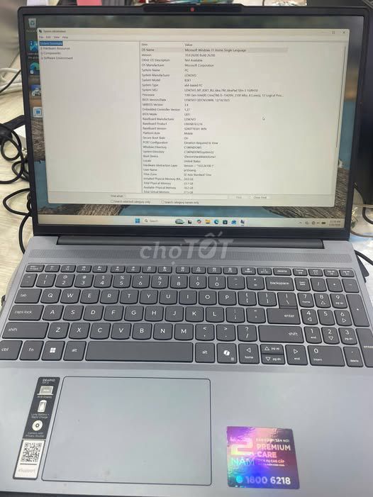 Lenovo IdeaPad Slim3 i5-13420/24/512 BH hãng 3/28 . Mua bán Laptop tại Quận Đống Đa Hà Nội được đăng bởi Hoàng Ngọc Ngô hình 1