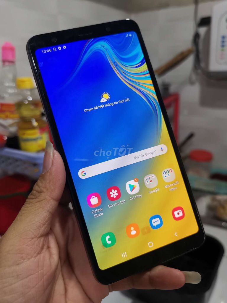 Galaxy A750 4GB/64GB zin, NFC, pin ngon. Mua bán Điện thoại tại Quận 12 Tp Hồ Chí Minh được đăng bởi Phước Trần hình 1