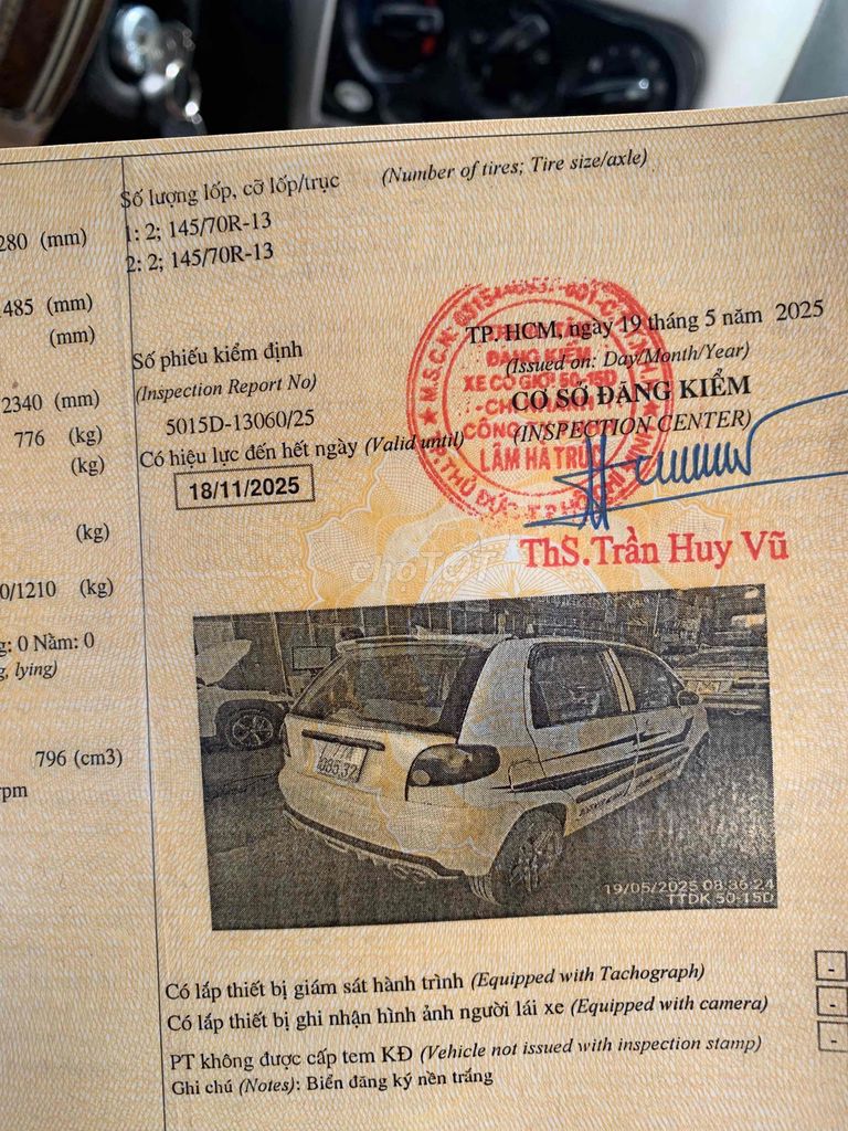 Daewoo Matiz 2002 SE - 200000 km. Mua bán Ô tô tại Huyện Xuân Lộc Đồng Nai được đăng bởi khanh hình 8